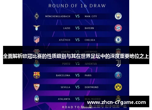 全面解析欧冠比赛的性质级别与其在世界足坛中的深度重要地位之上 全面解析欧冠比赛的性质级别与其在世界足坛中的深度重要地位之上